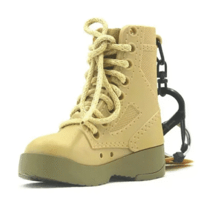 Llavero Destapador Encendedor En Bota Militar