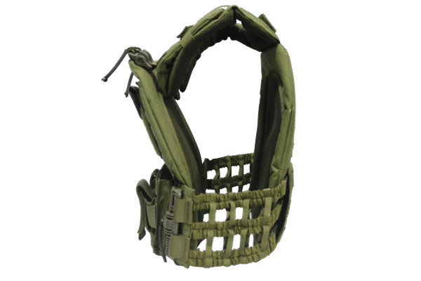 Chaleco Táctico Porta Placa Army + Cacerina - Imagen 3