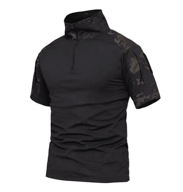 Polo Táctico Manga Corta Multicam
