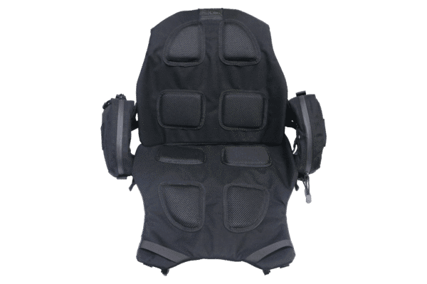 Chaleco Táctico De Liberación Rápida +Porta Arma - Imagen 2