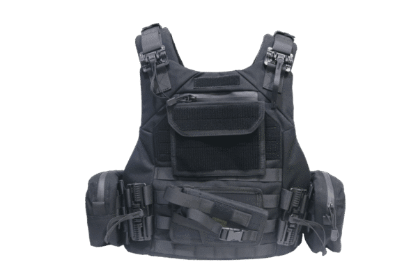 Chaleco Táctico De Liberación Rápida +Porta Arma - Imagen 4