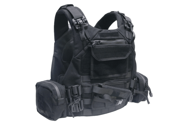 Chaleco Táctico De Liberación Rápida +Porta Arma