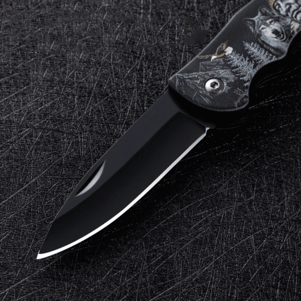Cuchillo Táctico Plegable de Acero Inoxidable - Imagen 3