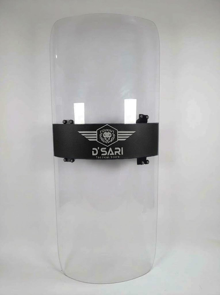 Escudo Antimotin Asa de Aluminio de 120 cm x 60 cm