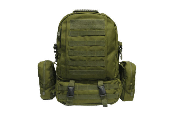 Mochila MOLLE Modular con Velcro y Pouch Removible - Imagen 2