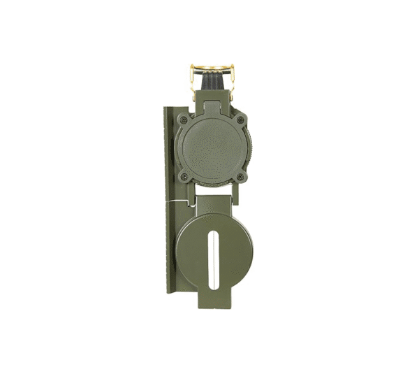 Brújula Lensatic Compass De Estilo Militar Camping - Imagen 4