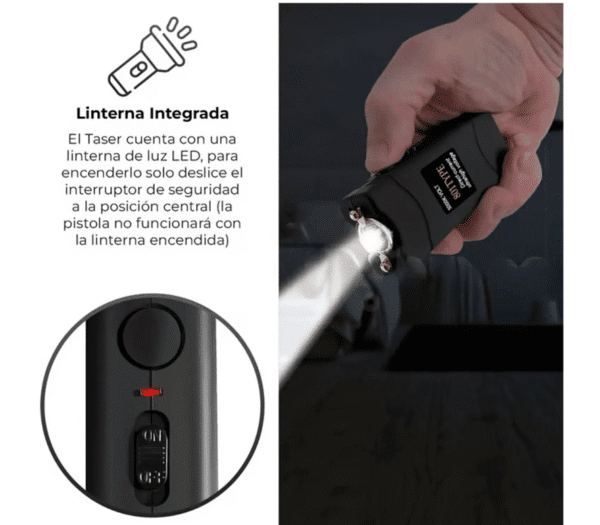 Electroshock con Linterna TW-801 - Imagen 6