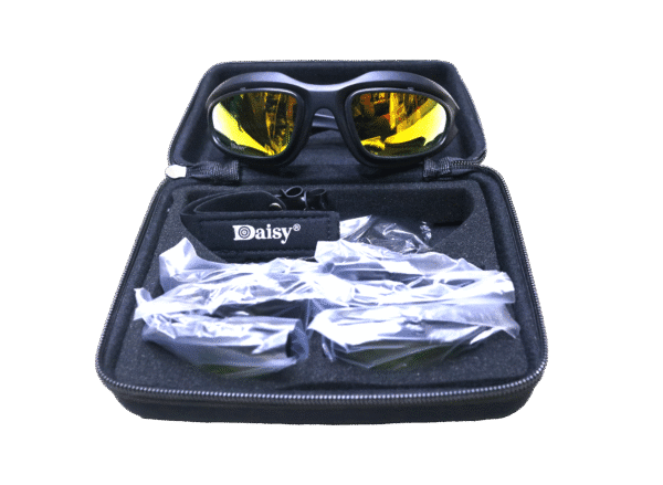 Lentes Tacticos Militar Daisy C5 4 Micas Pesca Caza - Imagen 5