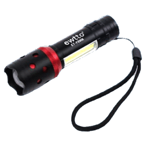 Linterna Ewtto Super Potente - Recargable Lámpara Zoom Usb