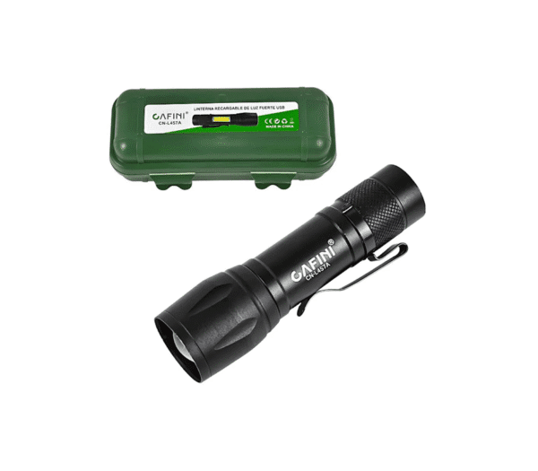 Linterna Táctica USB C Recargable CAFINI CN-L457A - Imagen 2