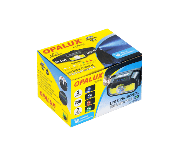 Linterna Frontal LED Opalux OP-3667 - Imagen 4