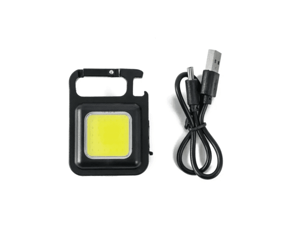 Mini Linterna Led - Llavero Recargable Magnético - Imagen 2