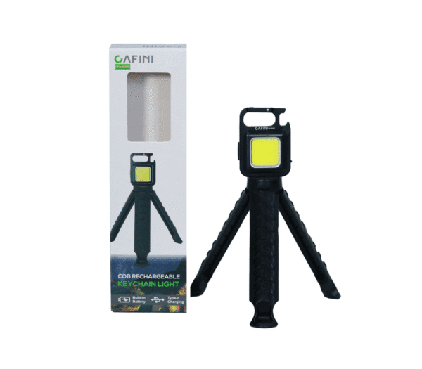 Mini Linterna Led Llavero Multifuncional + Tripode