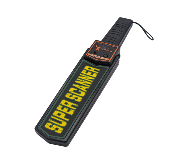 Detector de Metales Super Scanner Seguridad Recargable