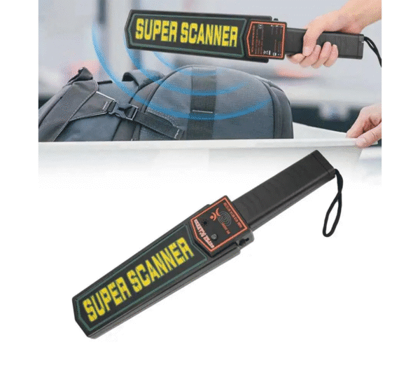 Detector de Metales Super Scanner Seguridad Recargable - Imagen 4
