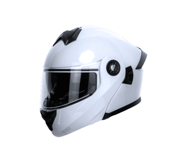 Casco Integral Abatible Bat FOX – Blanco Mate