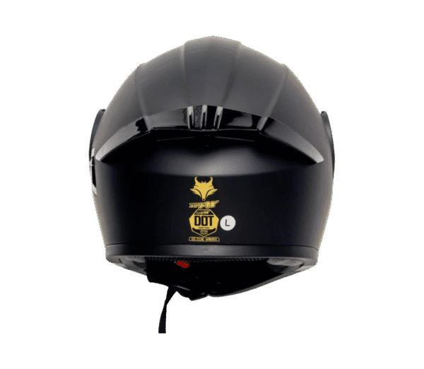 Casco Integral Abatible Bat FOX – Negro Mate - Imagen 4