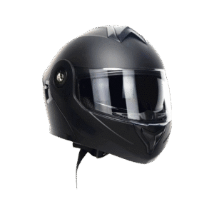 Casco Integral Abatible Bat FOX – Negro Mate