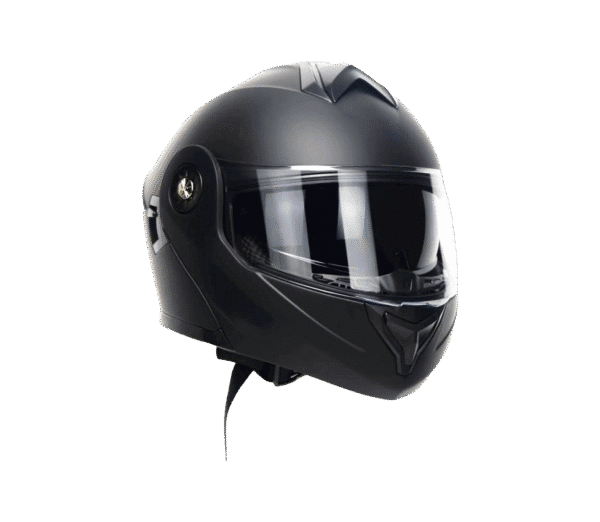 Casco Integral Abatible Bat FOX – Negro Mate