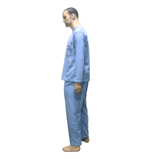 Pijama Polar para Hombre de Manga Larga - Imagen 2