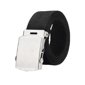 Correa de Lona con Hebilla Metalica