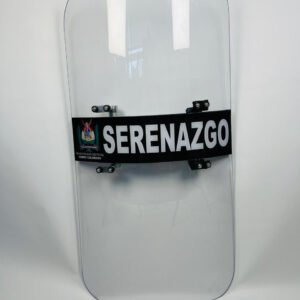 Escudo Antimotin Asa de Aluminio de 90 cm x 51 cm