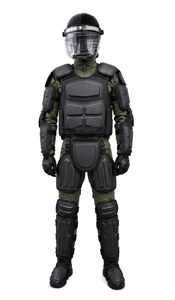 Traje Antimotín Importado Modelo FOX-109 Robocop